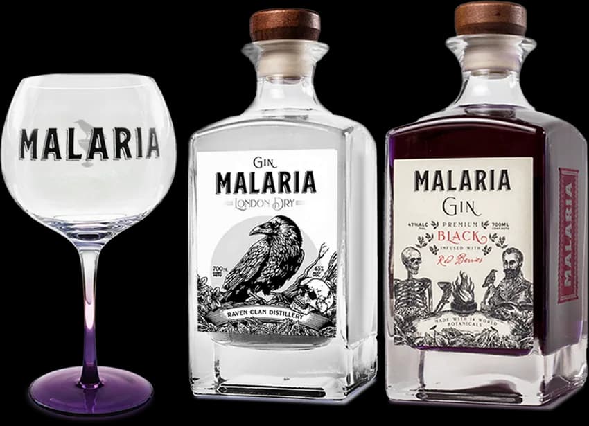 1 COPON REGALO + Malaria Gin London Dry + Malaria Gin Black